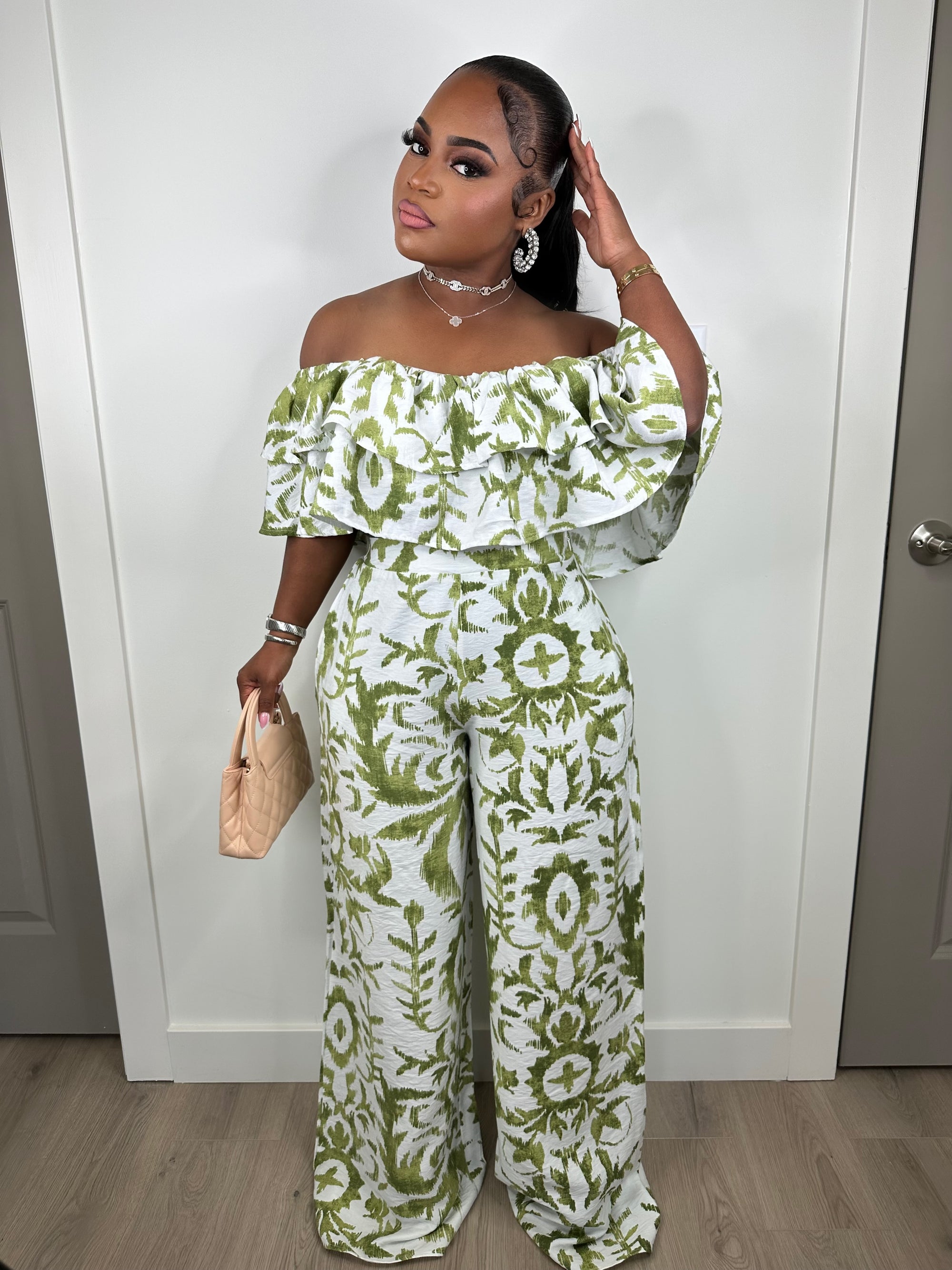 Forever Luxe Set Stretchy (green)