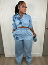 Flower Bomb Luxe Set Very Stretchy (blue)