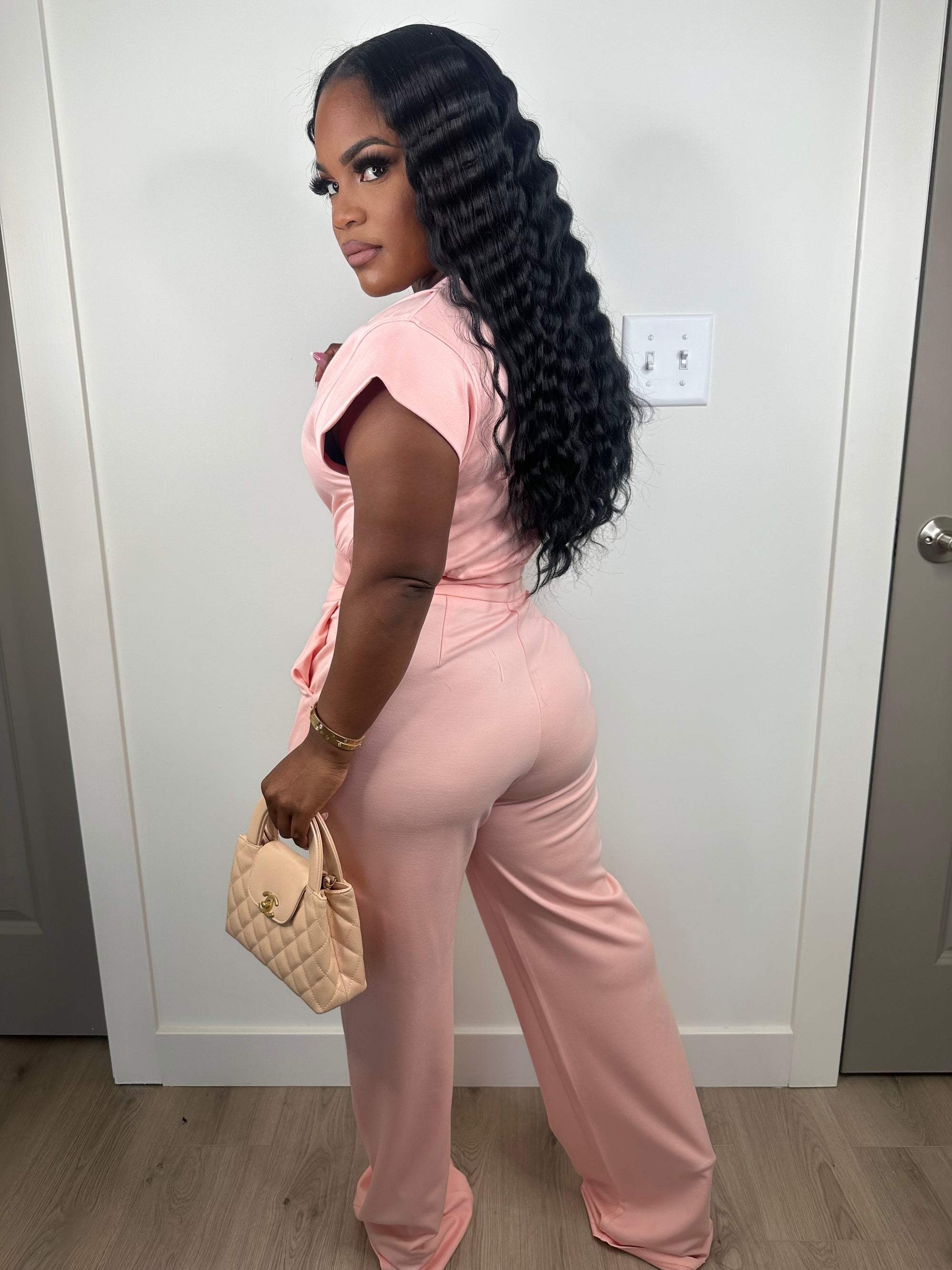 When It Comes To You Luxe Pink Set (Great Stretch)