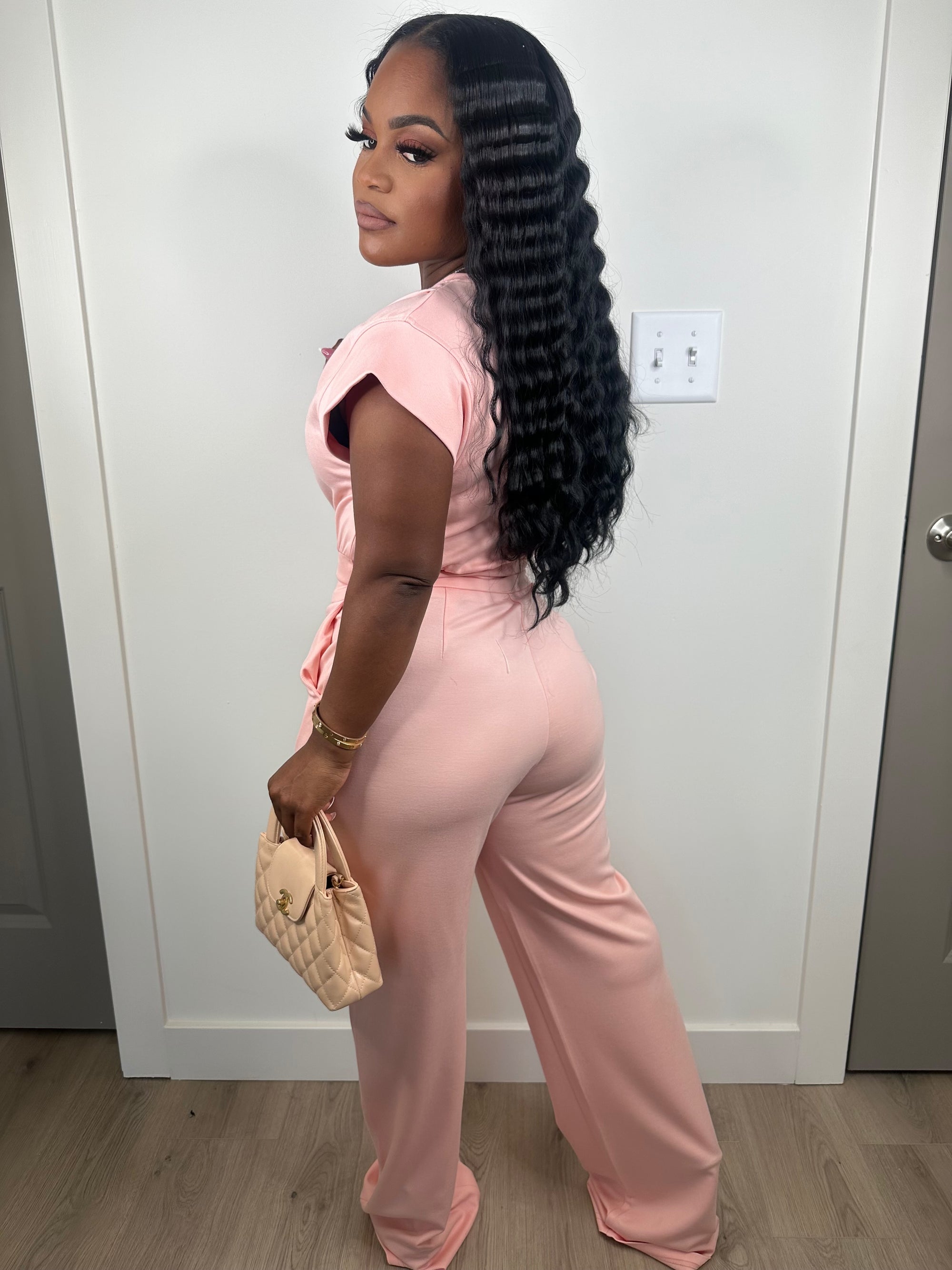 When It Comes To You Luxe Pink Set (Great Stretch)