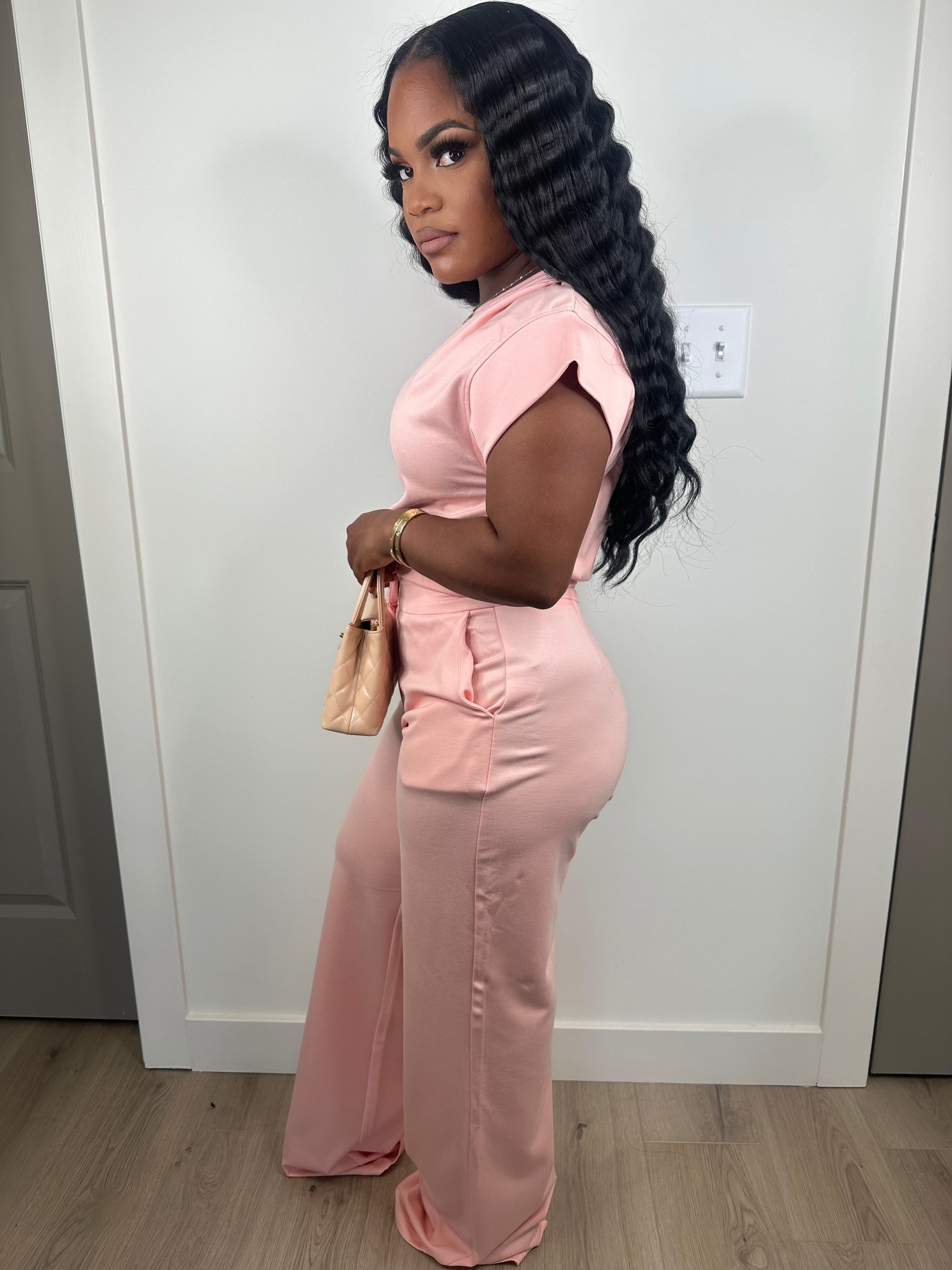 When It Comes To You Luxe Pink Set (Great Stretch)