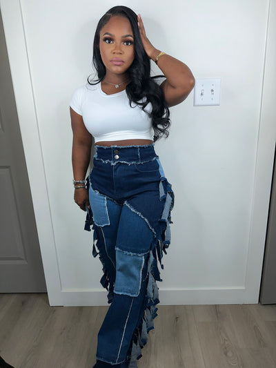 Fringe with benefits lux pants (stretchy)