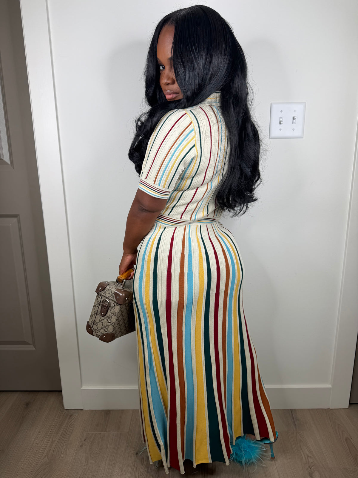 Don't miss luxe dress (very stretchy)