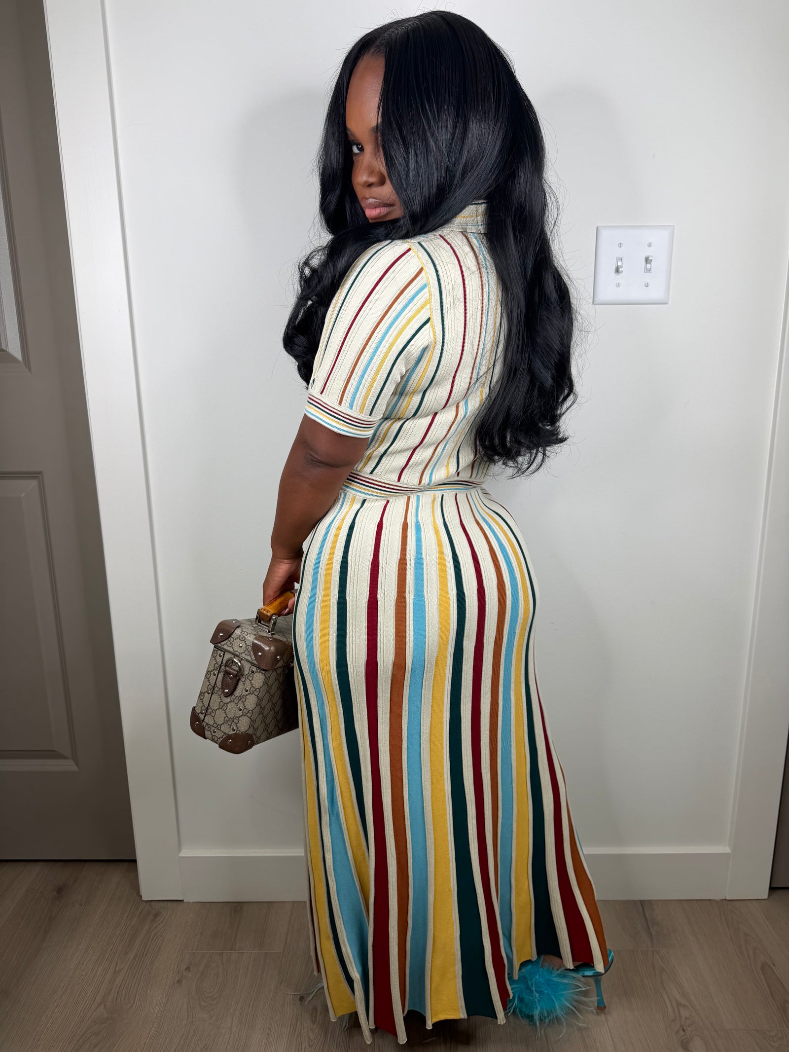 Don't miss luxe dress (very stretchy)