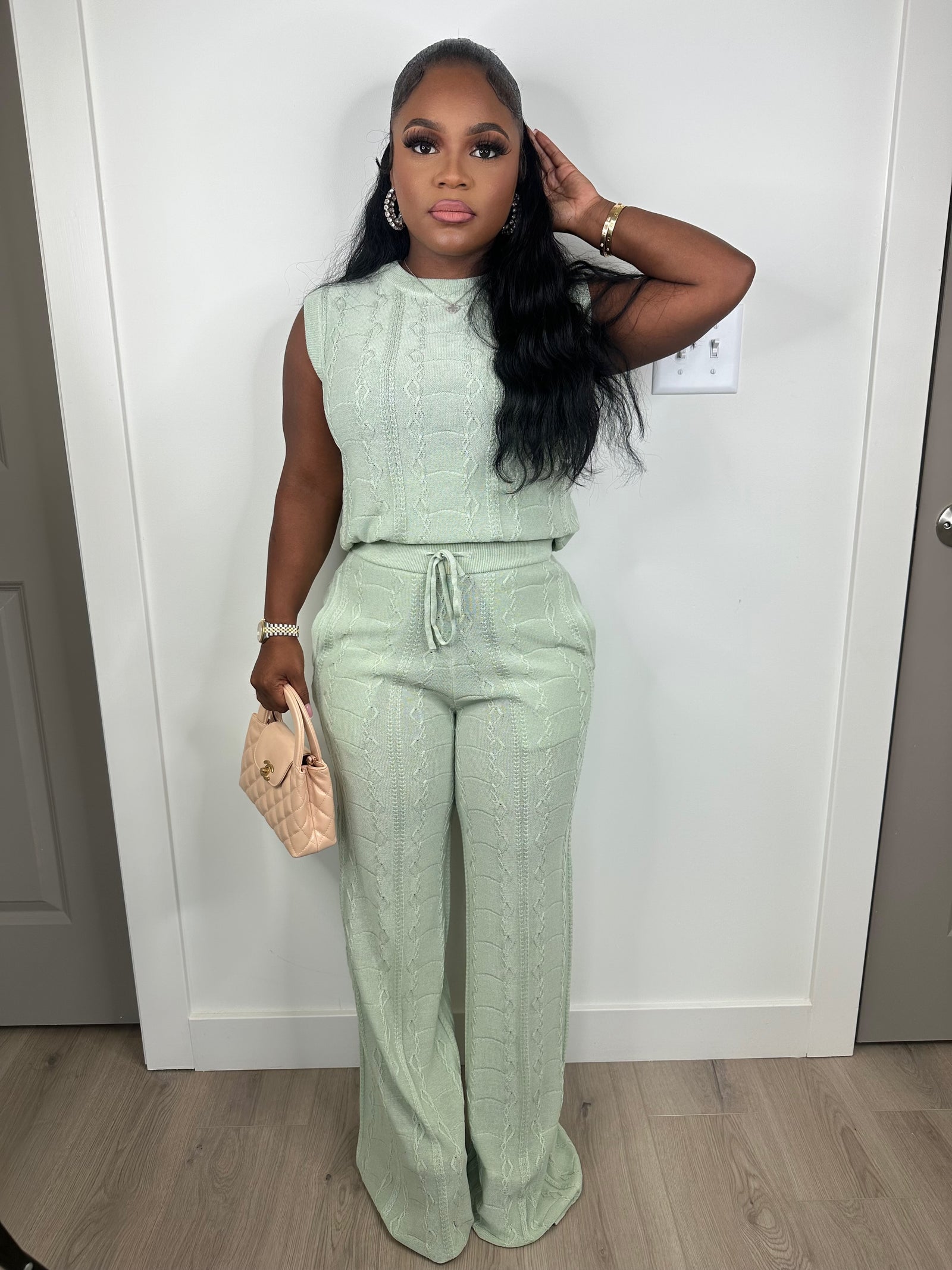 Luxe Lady Stretch Set (Mint)