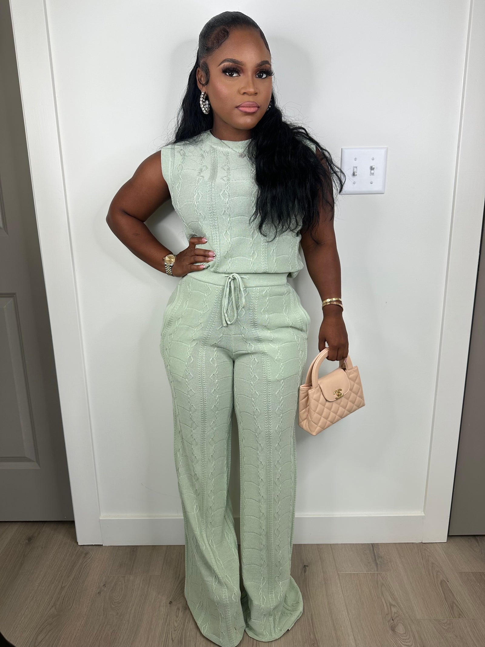 Luxe Lady Stretch Set (Mint)