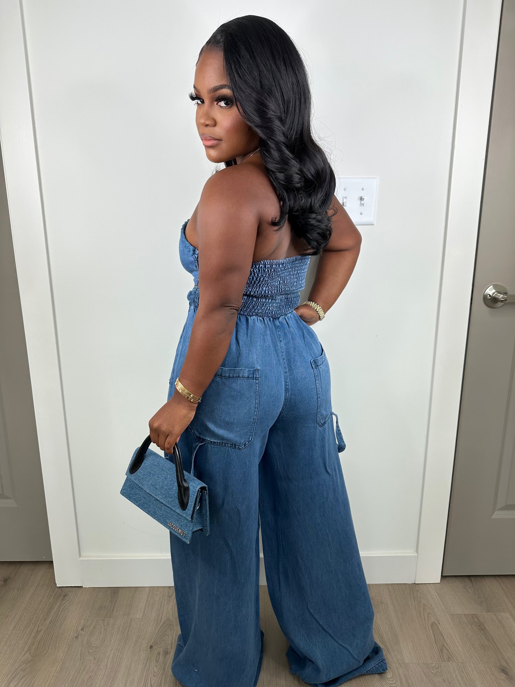 Denim moves set (stretch/oversized)