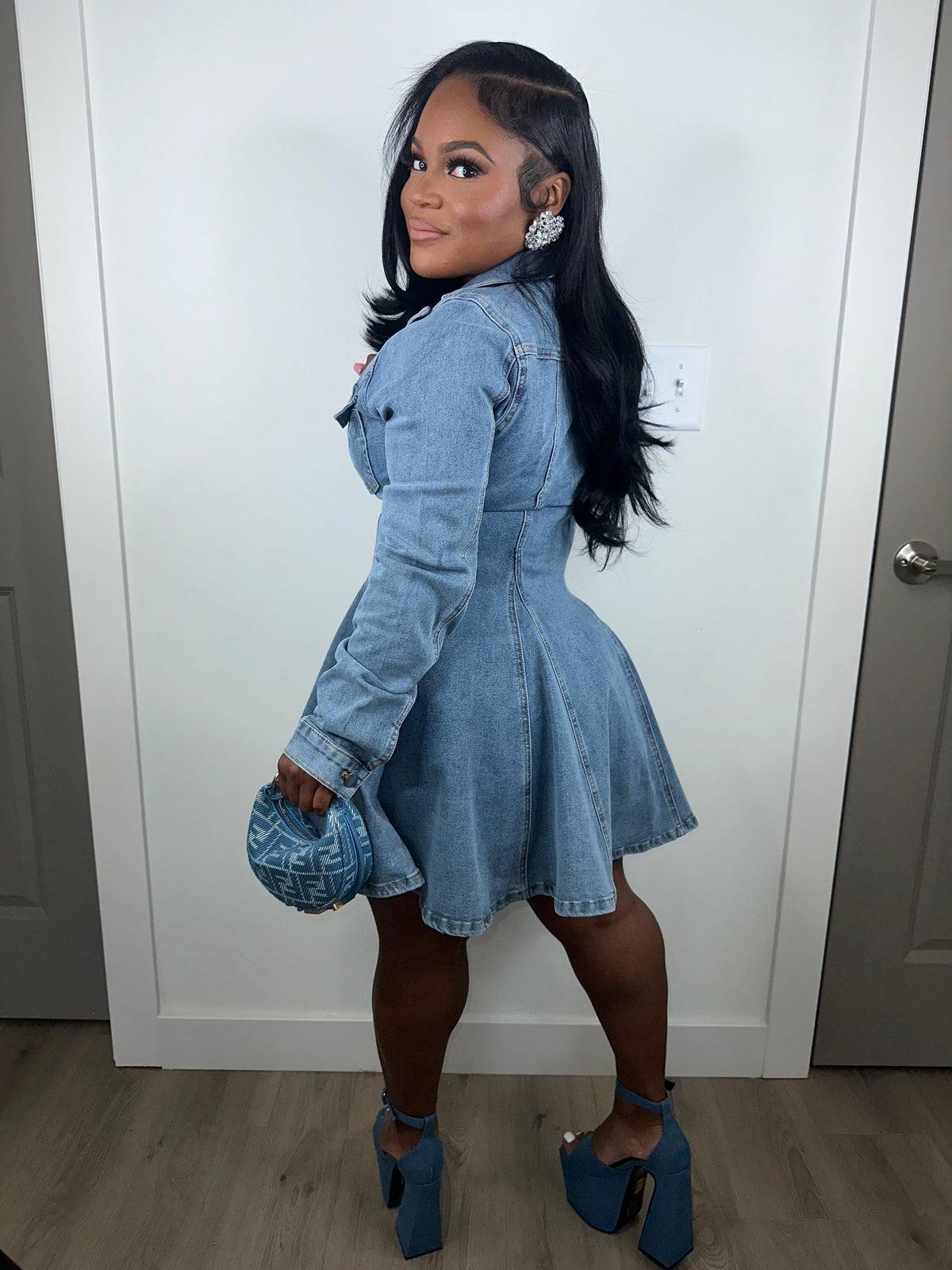 It-Girl Babydoll Dress (Stretchy)