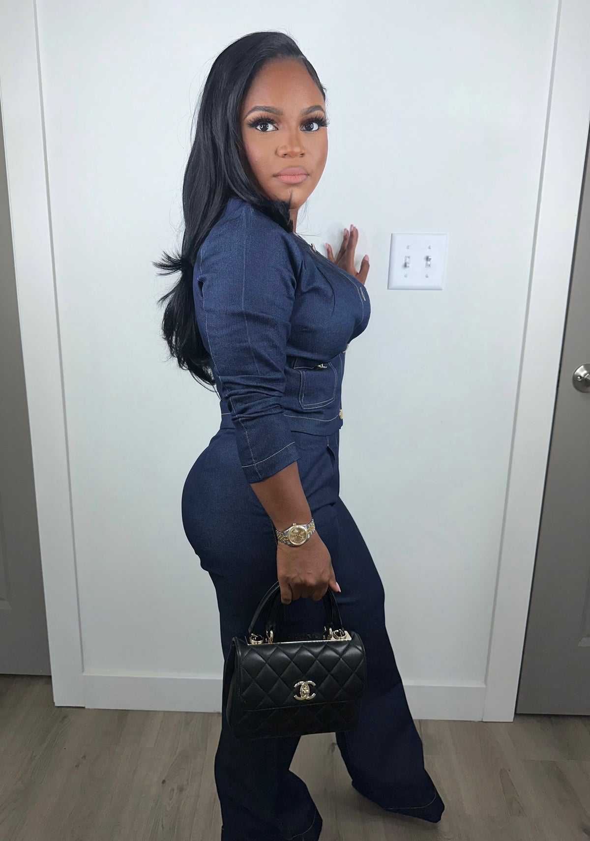 Denim Daze Set Stretchy