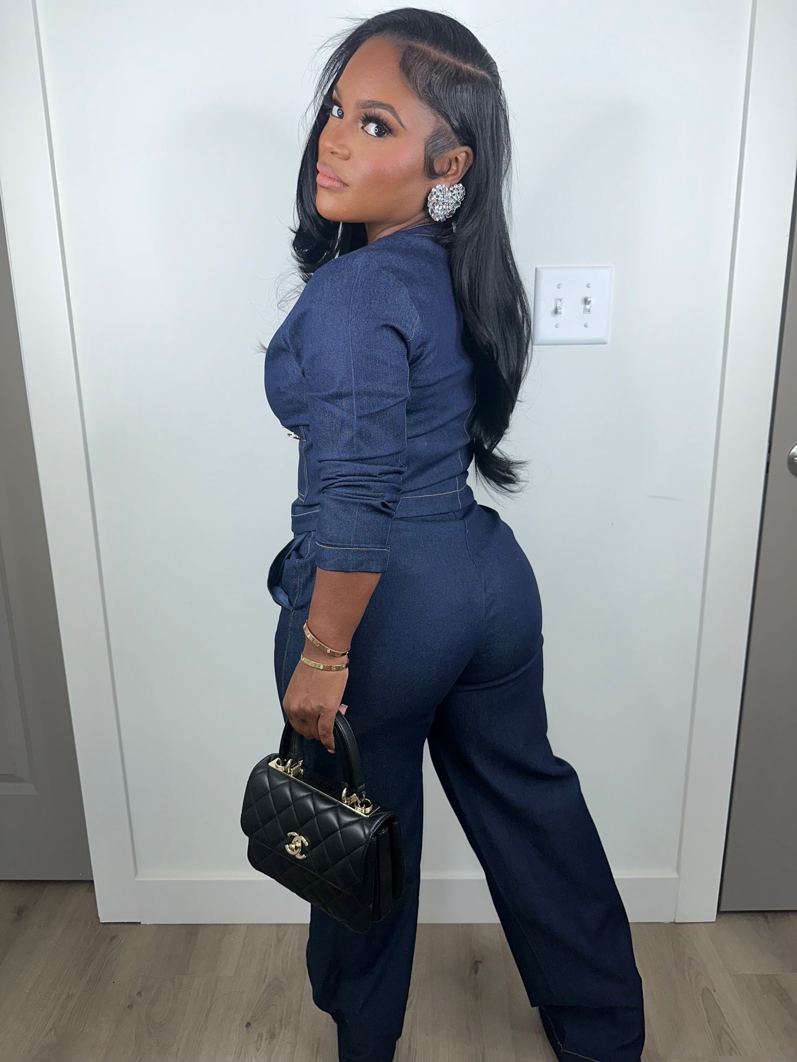 Denim Daze Set Stretchy