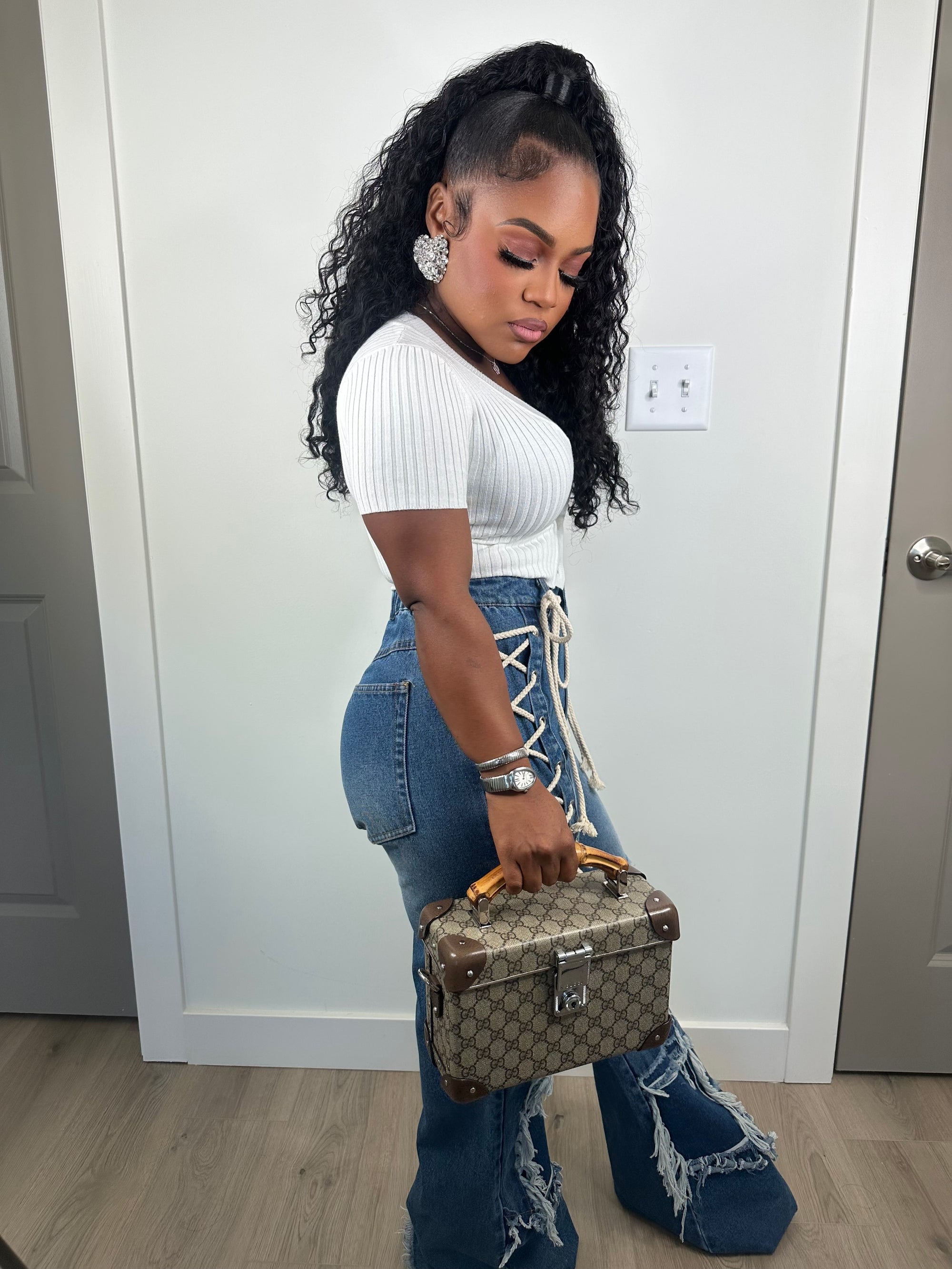 No strings attached luxe jeans (stretchy)