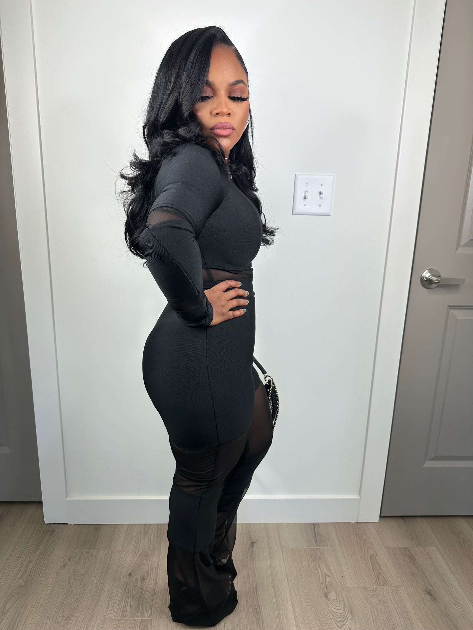 Noir Illusion luxe bandage Set