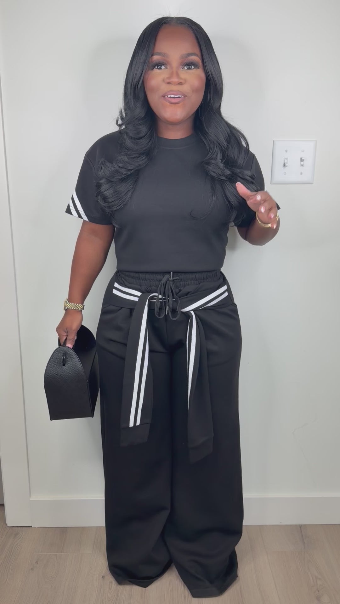 So fancy luxe set (black/white)