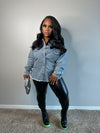 Luxe Rhinestone Shacket