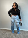 The Writing on the wall luxe jeans