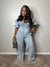 Babydoll luxe jumpsuit